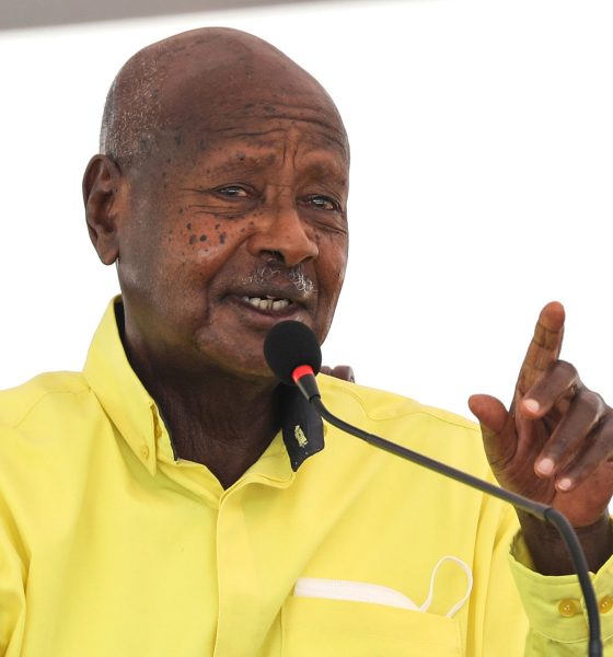 Yoweri Museveni Tibuhaburwa Kaguta (Photo by Hajarah Nalwadda/Getty Images)